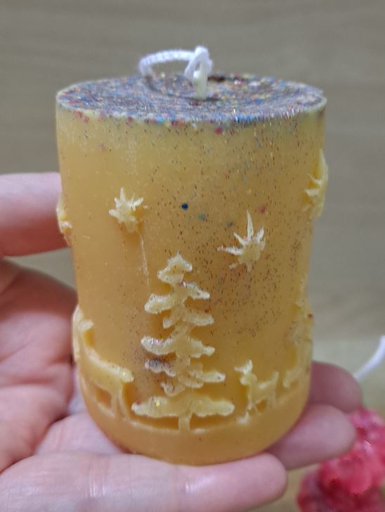 «Navidad» de cera de abeja